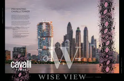 Apartment - 2 Bedrooms - 2 Bathrooms for sale in Cavalli Casa Tower - Al Sufouh 2 - Al Sufouh - Dubai