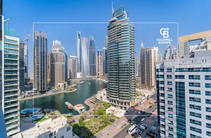 Apartment - 1 Bedroom - 1 Bathroom for rent in Marina Diamond 5 - Marina Diamonds - Dubai Marina - Dubai