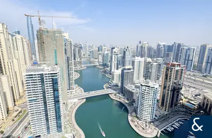 Apartment - 3 Bedrooms - 4 Bathrooms for rent in Central Tower - Bay Central - Dubai Marina - Dubai