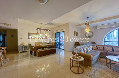 Apartment - 3 Bedrooms - 3 Bathrooms for rent in Rimal 5 - Rimal - Jumeirah Beach Residence - Dubai