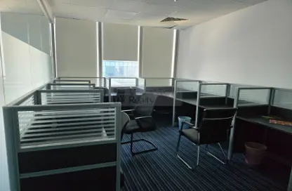 Office Space - Studio - 1 Bathroom for rent in The Prism - Business Bay - Dubai