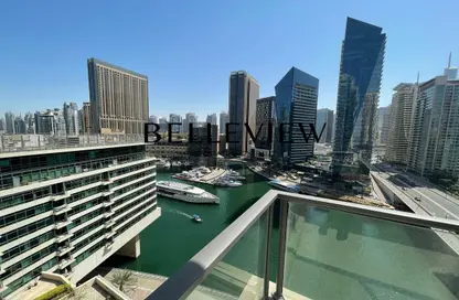 Apartment - 2 Bedrooms - 3 Bathrooms for rent in Marina Quays West - Marina Quays - Dubai Marina - Dubai