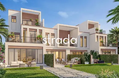 Townhouse - 4 Bedrooms - 4 Bathrooms for sale in Costa Brava 2 - Costa Brava at DAMAC Lagoons - Damac Lagoons - Dubai