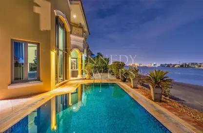 Villa - 4 Bedrooms - 4 Bathrooms for rent in Garden Homes Frond C - Garden Homes - Palm Jumeirah - Dubai