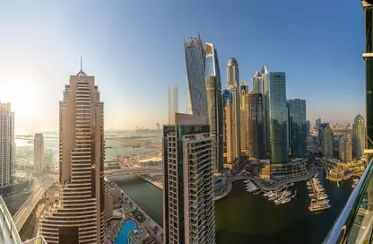 Penthouse - 4 Bedrooms - 6 Bathrooms for rent in Marina Terrace - Dubai Marina - Dubai