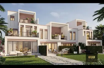 Townhouse - 5 Bedrooms - 6 Bathrooms for sale in Costa Brava 2 - Costa Brava at DAMAC Lagoons - Damac Lagoons - Dubai