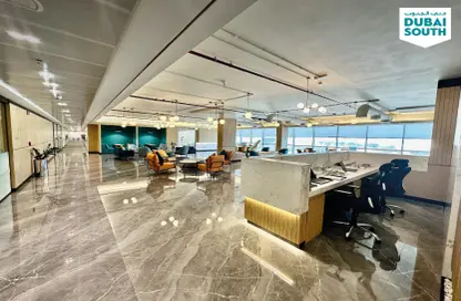 مكتب - استوديو - 4 حمامات للايجار في مجمع الأعمال - دبي الجنوب (مركز دبي العالمي) - دبي