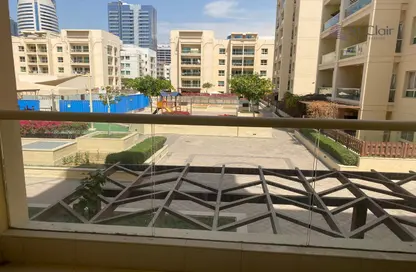 Apartment - 1 Bedroom - 1 Bathroom for rent in Al Dhafra 4 - Al Dhafra - Greens - Dubai