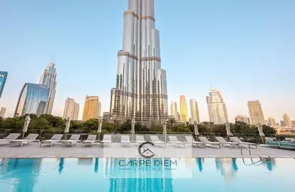 Pool image for: Apartment - 2 Bedrooms - 2 Bathrooms for rent in The Address Residences Dubai Opera Tower 1 - The Address Residences Dubai Opera - Downtown Dubai - Dubai, Image 1