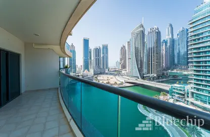 Apartment - 1 Bedroom - 1 Bathroom for sale in Time Place Tower - Dubai Marina - Dubai