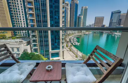 Apartment - 1 Bathroom for rent in The Point - Dubai Marina - Dubai