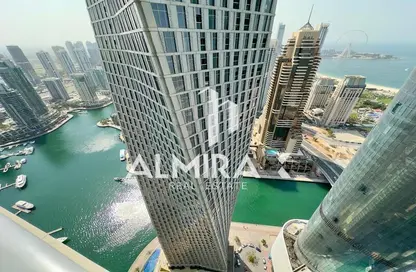 Apartment - 2 Bedrooms - 3 Bathrooms for rent in Damac Heights - Dubai Marina - Dubai