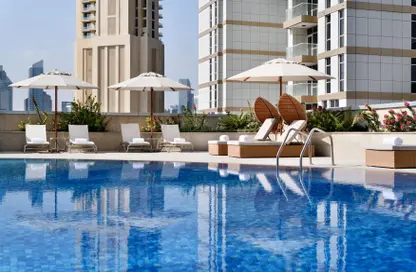 Hotel  and  Hotel Apartment - 2 Bedrooms - 3 Bathrooms for rent in Movenpick Hotel Apartments Downtown - Downtown Dubai - Dubai