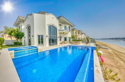 Villa - 4 Bedrooms - 5 Bathrooms for rent in Garden Homes Frond K - Garden Homes - Palm Jumeirah - Dubai