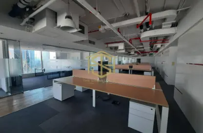 Office Space - Studio - 2 Bathrooms for rent in Nassima Tower - Sheikh Zayed Road - Dubai