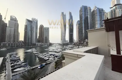 Villa - 3 Bedrooms - 6 Bathrooms for rent in Al Anbar Villas - Dubai Marina - Dubai