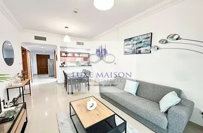 Apartment - 1 Bedroom - 2 Bathrooms for rent in Manchester Tower - Dubai Marina - Dubai