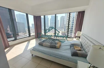 Apartment - 1 Bedroom - 2 Bathrooms for rent in Silverene Tower B - Silverene - Dubai Marina - Dubai