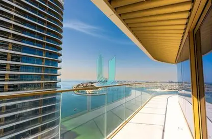 Apartment - 3 Bedrooms - 4 Bathrooms for rent in Grand Bleu Tower 1 - EMAAR Beachfront - Dubai Harbour - Dubai