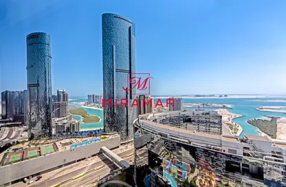 Apartment - 1 Bedroom - 2 Bathrooms for rent in The Gate Tower 1 - Shams Abu Dhabi - Al Reem Island - Abu Dhabi