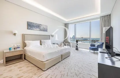 Apartment - 1 Bathroom for rent in The Palm Tower - Palm Jumeirah - Dubai