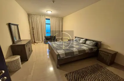 Apartment - 1 Bedroom - 2 Bathrooms for rent in Ajman Corniche Residences - Ajman Corniche Road - Ajman