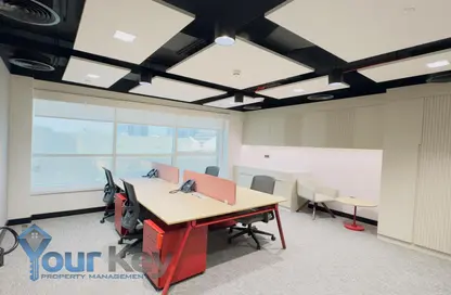 Office Space - Studio - 1 Bathroom for rent in Al Manal Tower - Sheikh Zayed Road - Dubai