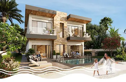 Townhouse - 5 Bedrooms - 6 Bathrooms for sale in Costa Brava 1 - Costa Brava at DAMAC Lagoons - Damac Lagoons - Dubai