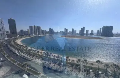 Apartment - 3 Bedrooms - 3 Bathrooms for rent in Sarab Tower - Al Khan - Sharjah