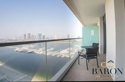 Apartment - 1 Bedroom - 1 Bathroom for rent in Marina Vista - EMAAR Beachfront - Dubai Harbour - Dubai