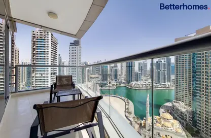 Apartment - 3 Bedrooms - 3 Bathrooms for sale in Skyview Tower - Dubai Marina - Dubai