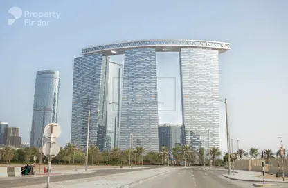 Apartment - 1 Bedroom - 2 Bathrooms for sale in The Gate Tower 1 - Shams Abu Dhabi - Al Reem Island - Abu Dhabi