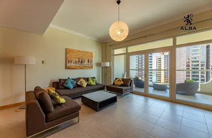 Apartment - 1 Bedroom - 1 Bathroom for rent in Al Das - Shoreline Apartments - Palm Jumeirah - Dubai