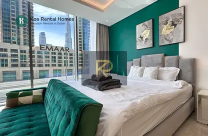 Apartment - Studio - 1 Bathroom for rent in The Sterling West - The Sterling - Business Bay - Dubai