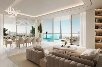 Penthouse - 4 Bedrooms - 5 Bathrooms for sale in Fairmont Residences Solara Tower - Downtown Dubai - Dubai