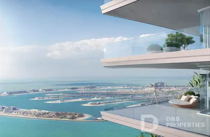 Apartment - 1 Bedroom - 2 Bathrooms for sale in Seapoint - EMAAR Beachfront - Dubai Harbour - Dubai