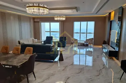 Penthouse - 4 Bedrooms - 6 Bathrooms for rent in Elite Residence - Dubai Marina - Dubai