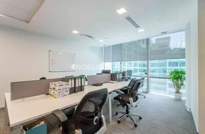 Office Space - Studio - 1 Bathroom for rent in North Tower - Emirates Financial Towers - DIFC - Dubai