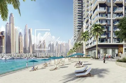 Apartment - 3 Bedrooms - 4 Bathrooms for sale in Beach Mansion - EMAAR Beachfront - Dubai Harbour - Dubai