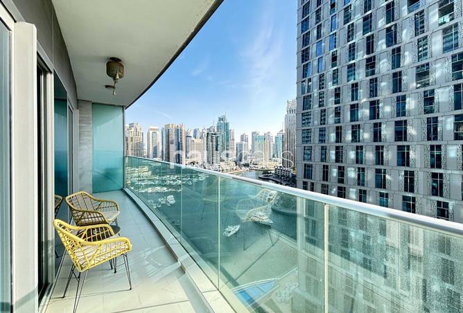 Apartment - 1 Bedroom - 1 Bathroom for sale in Damac Heights - Dubai Marina - Dubai