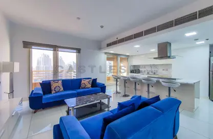 Apartment - 3 Bedrooms - 4 Bathrooms for rent in Manchester Tower - Dubai Marina - Dubai