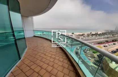 Apartment - 3 Bedrooms - 5 Bathrooms for rent in Bel Ghailam Tower - Corniche Road - Abu Dhabi