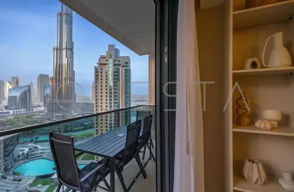 Apartment - 3 Bedrooms - 3 Bathrooms for rent in Act Towers - Opera District - Downtown Dubai - Dubai