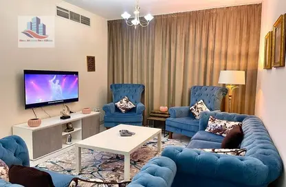 Apartment - 2 Bedrooms - 2 Bathrooms for rent in Al Shahid Tower - Al Qasba - Sharjah