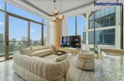 Penthouse - 3 Bedrooms - 4 Bathrooms for rent in One of One Luxury Residences - Business Bay - Dubai