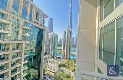 شقة - غرفة نوم - 1 حمام للايجار في بوليفارد سنترال 1 - أبراج بوليفارد سنترال - دبي وسط المدينة - دبي