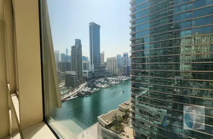 Apartment - 1 Bedroom - 2 Bathrooms for rent in Marina Quays West - Marina Quays - Dubai Marina - Dubai