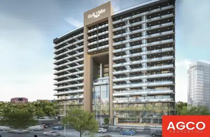 Apartment - 1 Bedroom - 2 Bathrooms for sale in Golf Vista Heights - Dubai Sports City - Dubai