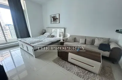 Apartment - 1 Bathroom for rent in Botanica Tower - Dubai Marina - Dubai