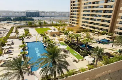 Apartment - 1 Bathroom for rent in Golden Dream Tower 1 - Jumeirah Village Circle - Dubai